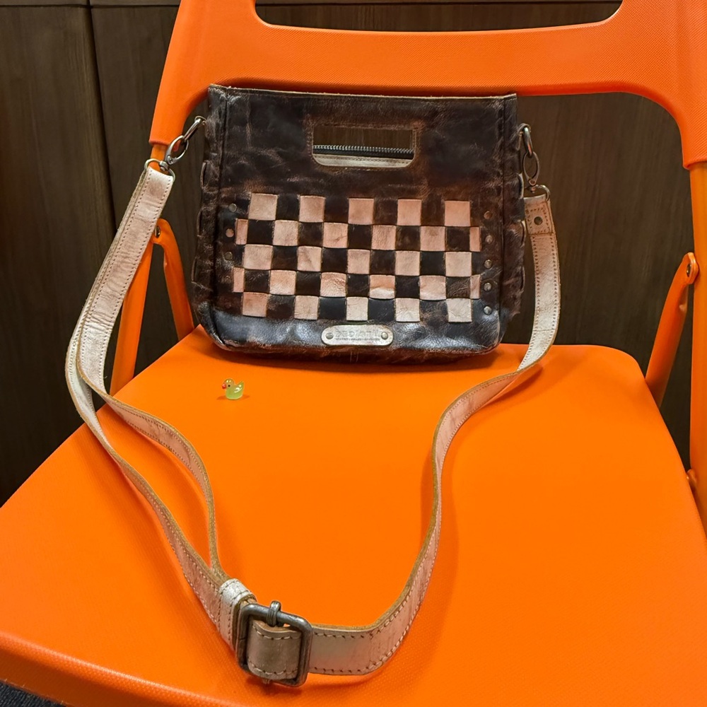 Bed|Stu Keiki crossbody Checkered Shoulder Bag